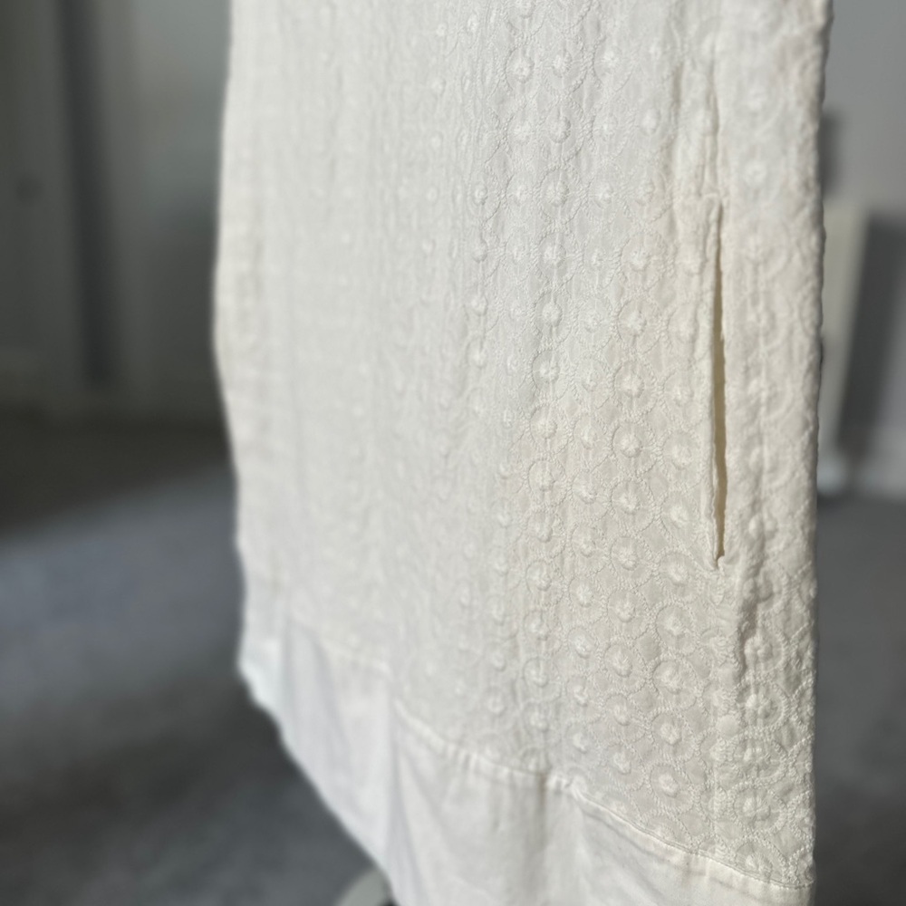 Joe Fresh White Dress |  Size 12 | 100% Cotton | Summer - Picture 4 of 9